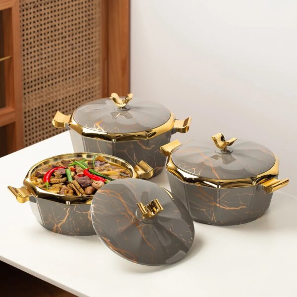 Casseroles isothermes de luxe